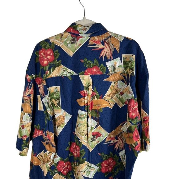 Straight Down Clothing Company Vintage Golfers Hawaiian Button Down Shirt - Picture 6 of 9